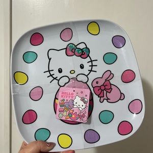 Hello Kitty Easter Plates